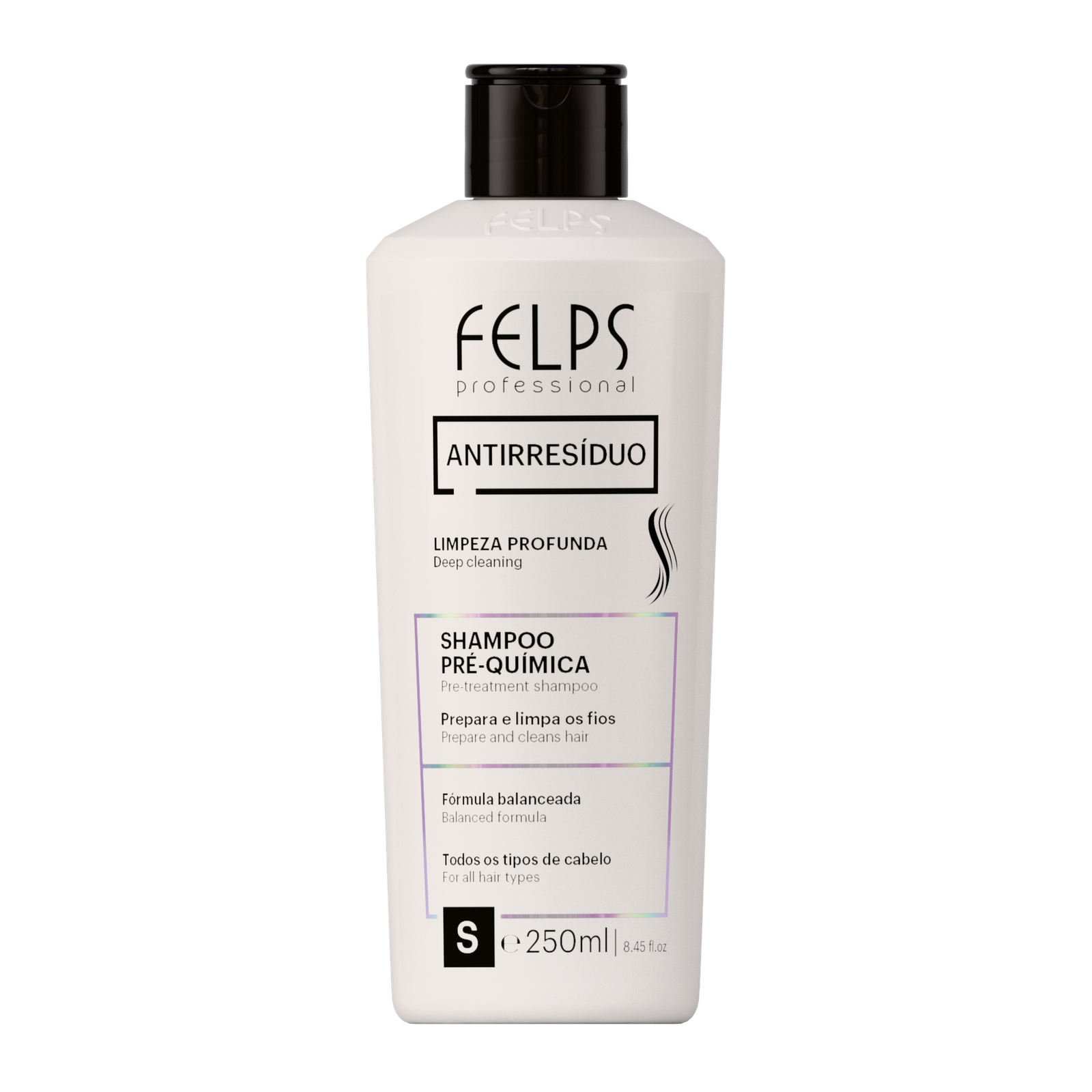 54bf20f05_7898639791948-ShampooAntirresduo_250mL_frente Felps- Clarifying Shampoo - Image 2