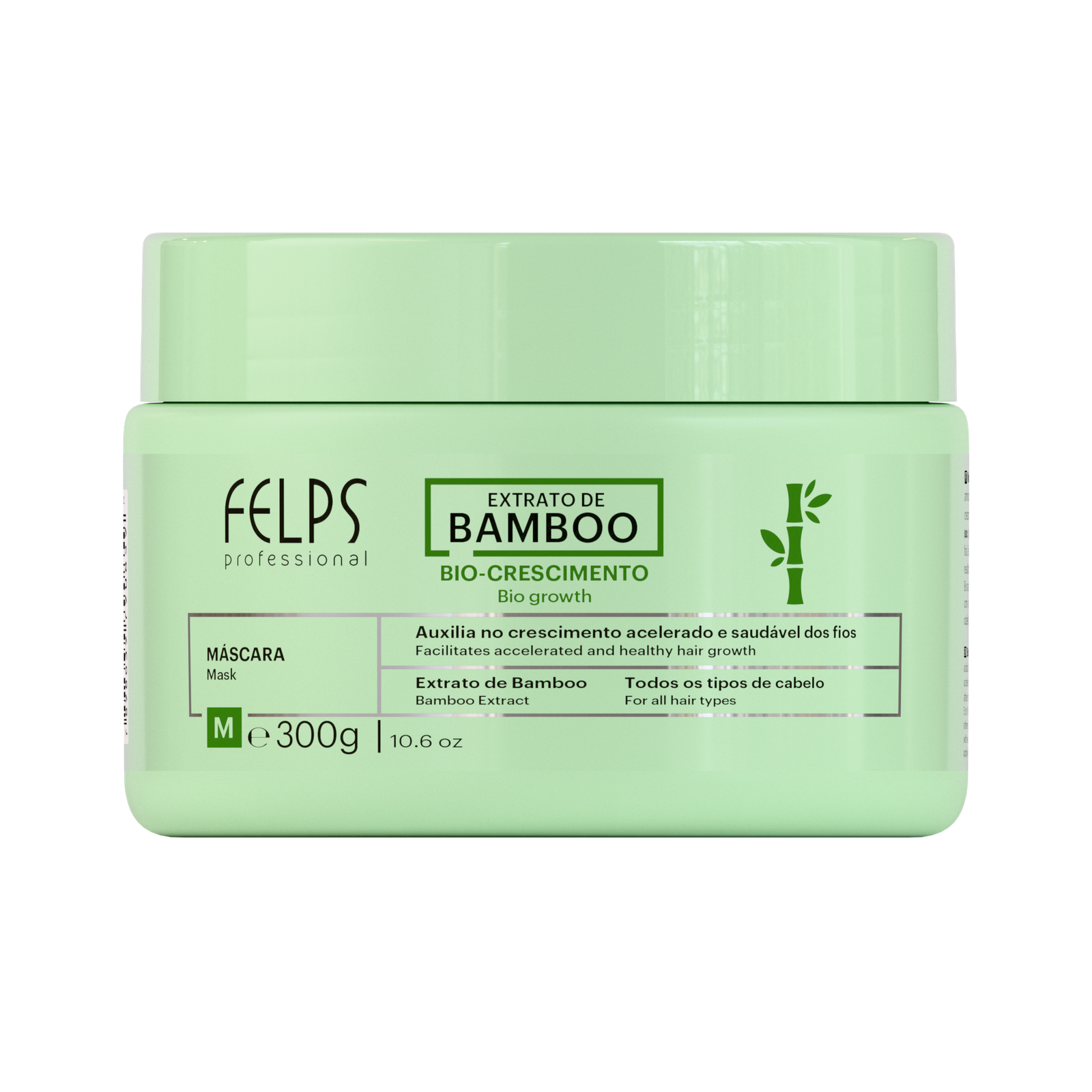 555f62c47_7898639790859-Bamboo_Mscara_300g_frente Felps - Bamboo Extract Mask – Strength & Growth Treatment - Image 1