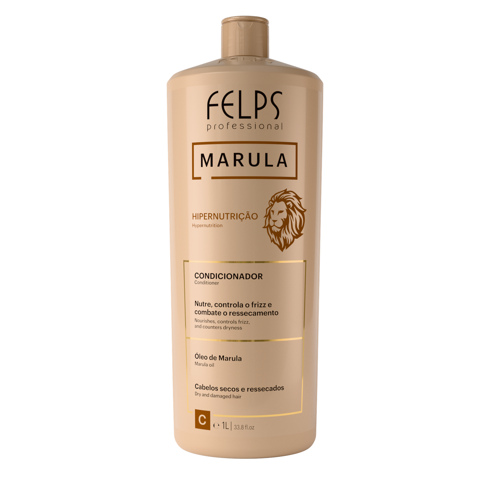 7dad3eb98_7898639790255-Marula_Condicionador_1L_frontal Felps - Marula Hyper-Nutrition Shampoo, Conditioner - Image 4