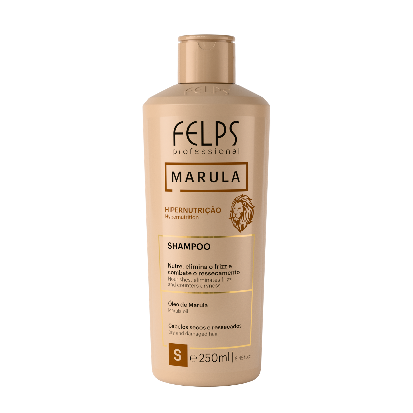 ad69b71db_7898639790262-Marula_Shampoo_250ml_frontal Felps - Marula Hyper-Nutrition Shampoo, Conditioner - Image 1