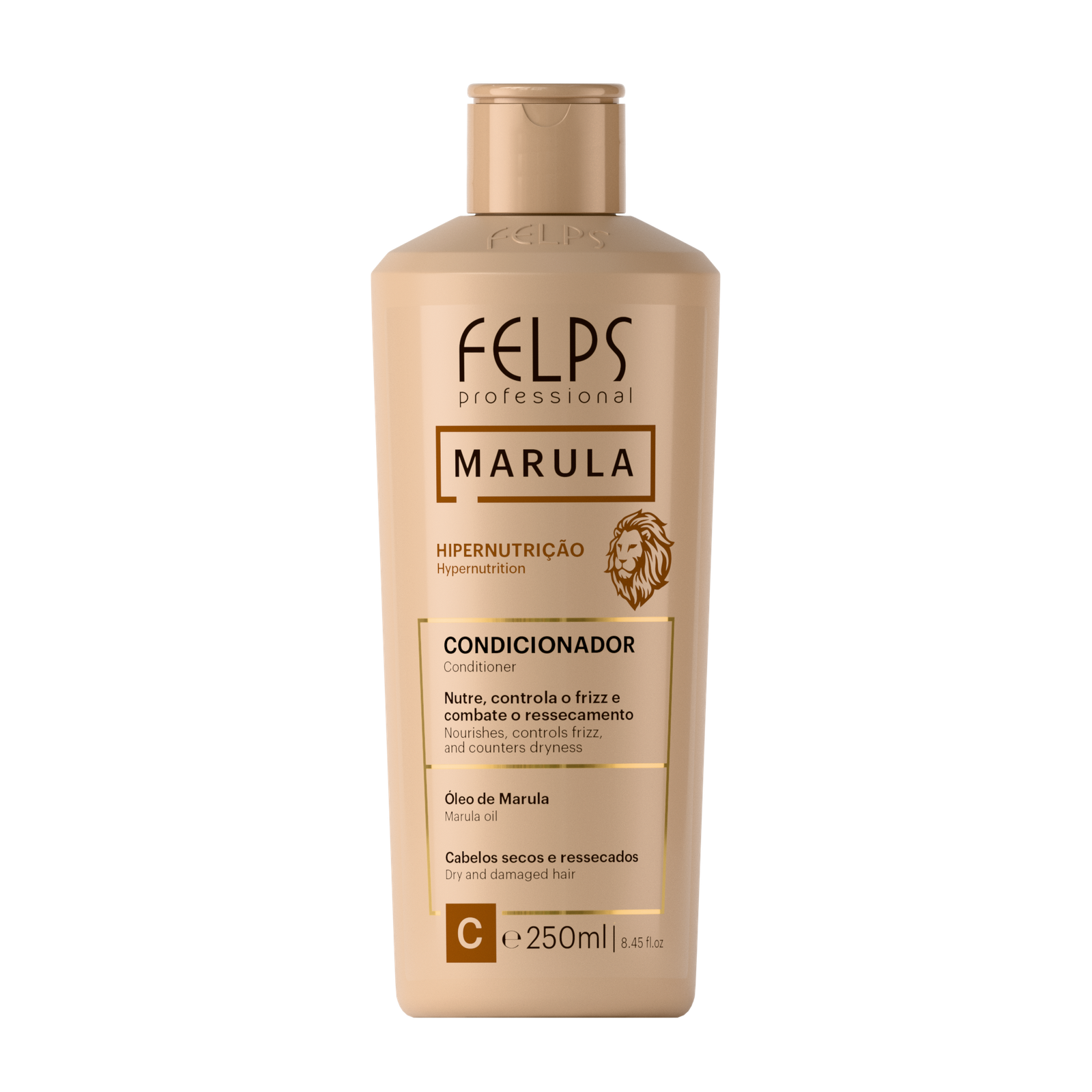 cc8d645f3_7898639790279-Marula_Condicionador_250ml_frente Felps - Marula Hyper-Nutrition Shampoo, Conditioner - Image 3