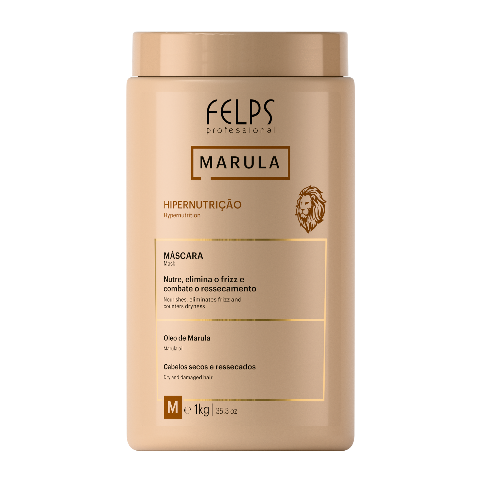 f9453c066_7898958542627-Marula_Mscara_1Kg_frente Felps - Marula Hyper-Nutrition Mask - Image 1